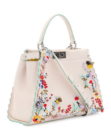 fendi peekaboo monster replica|fendi peekaboo floral embroidered.